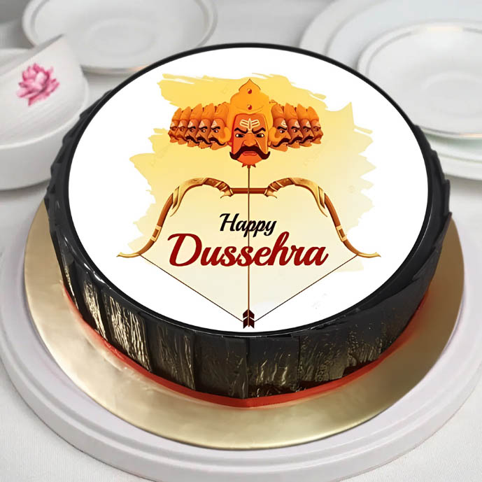 Happy Dussehra Cake